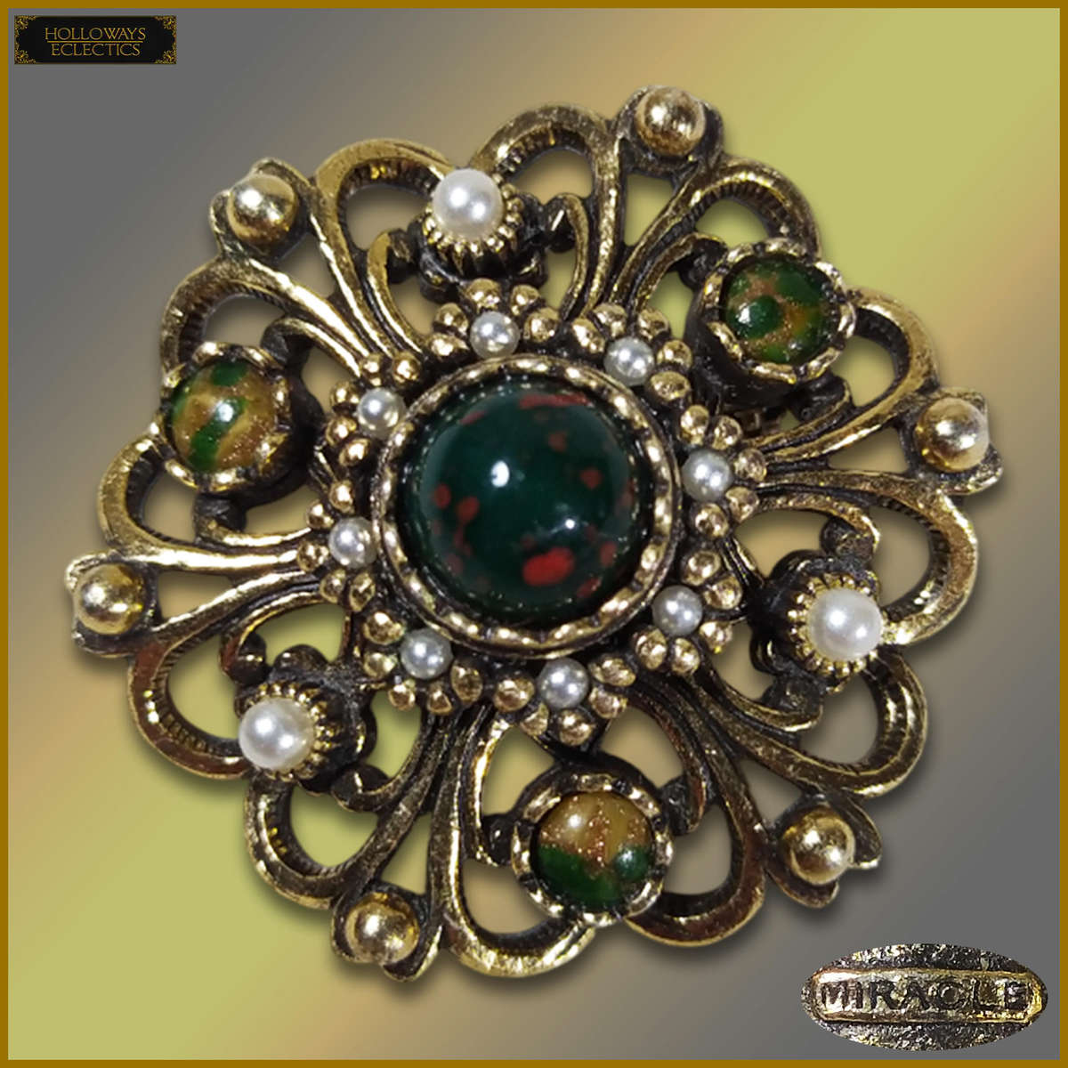 Vintage Miracle Brooch