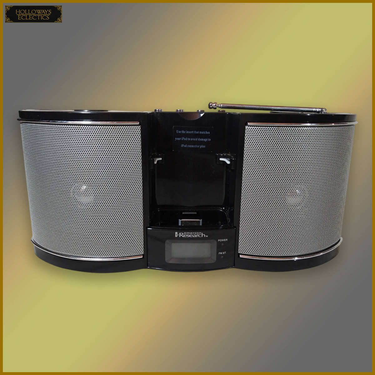 FYI Portable iPod Docking Station And Radio