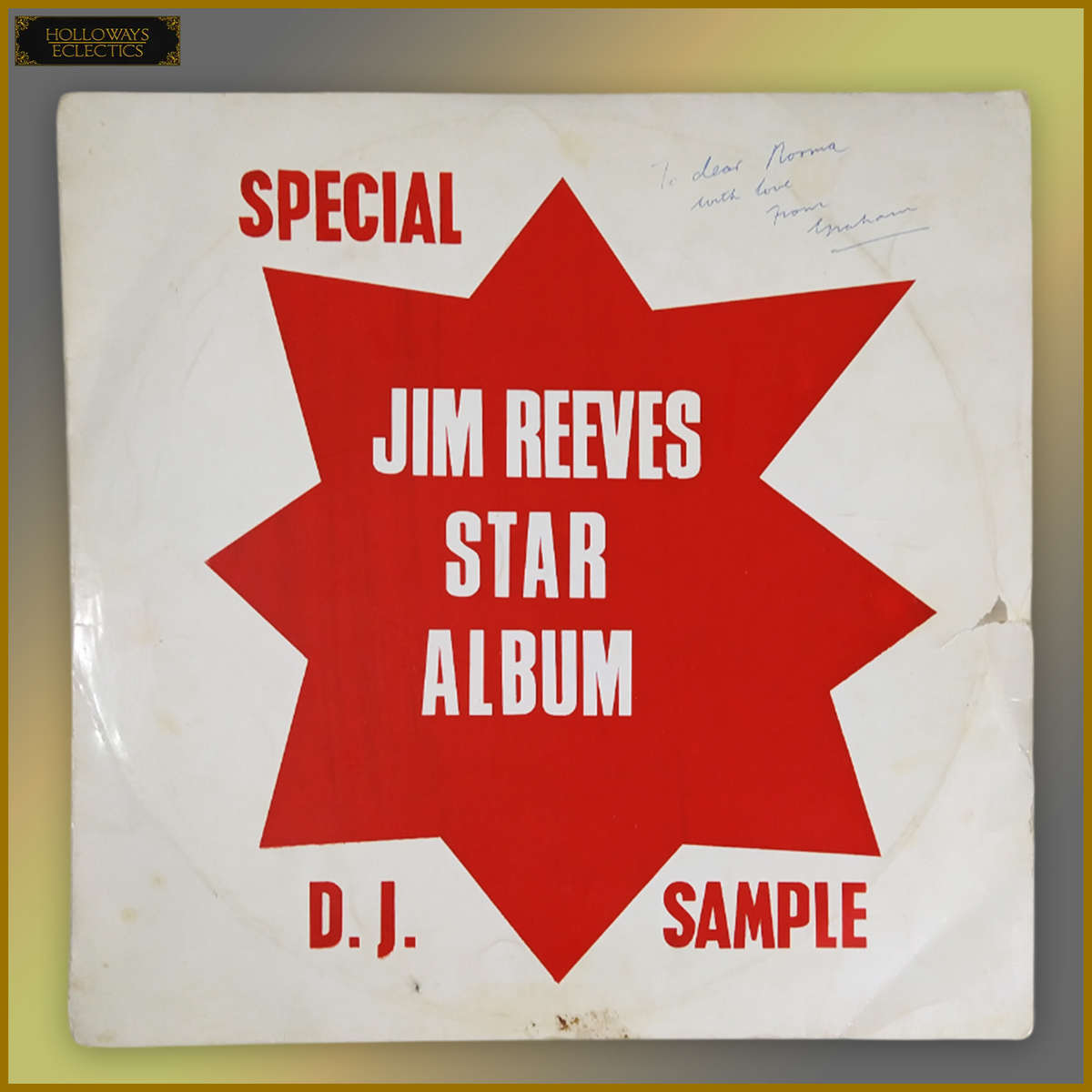 Special DJ Sample Jim Reeves Star Album