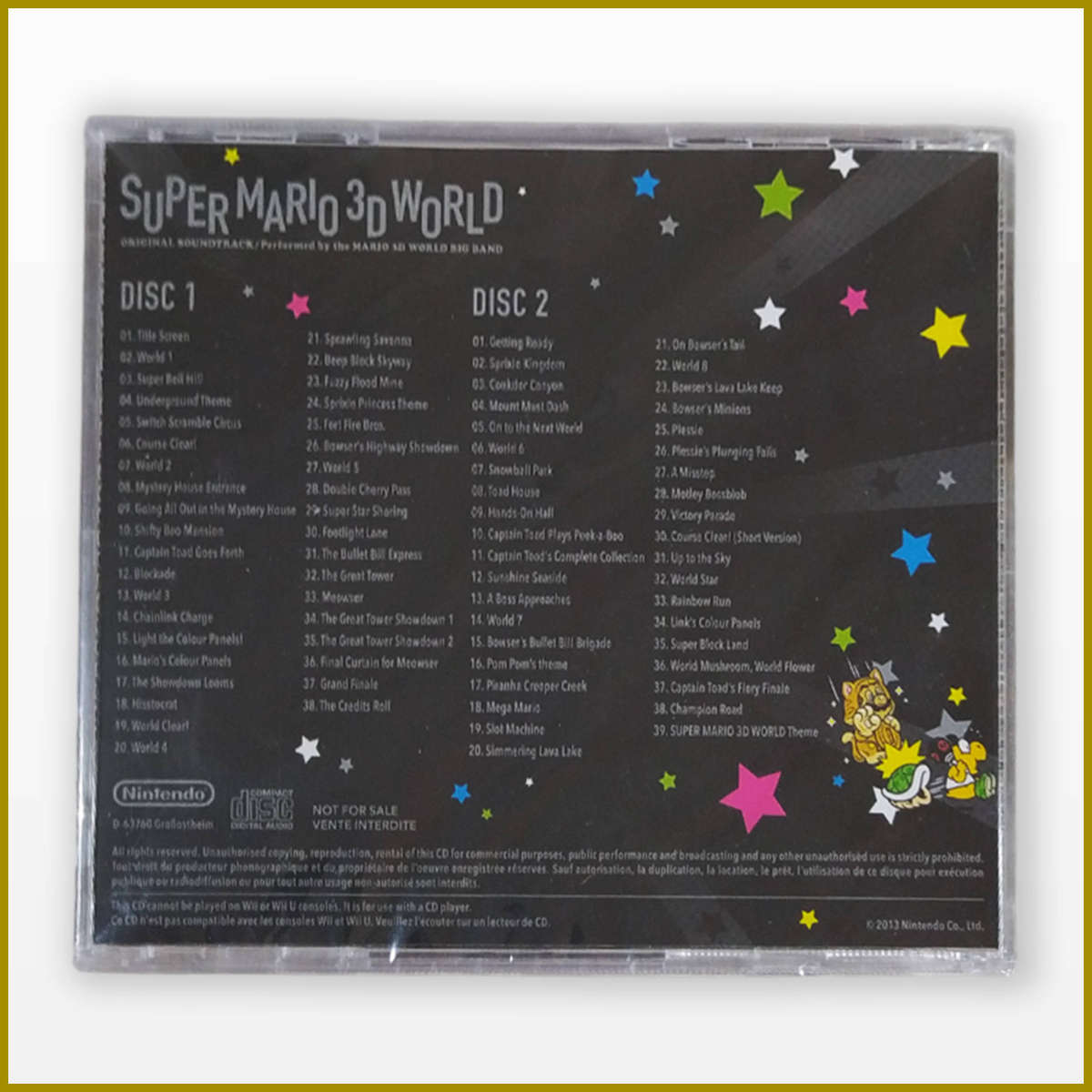 Highly Collectable Sealed Nintendo Soundtrack CDs