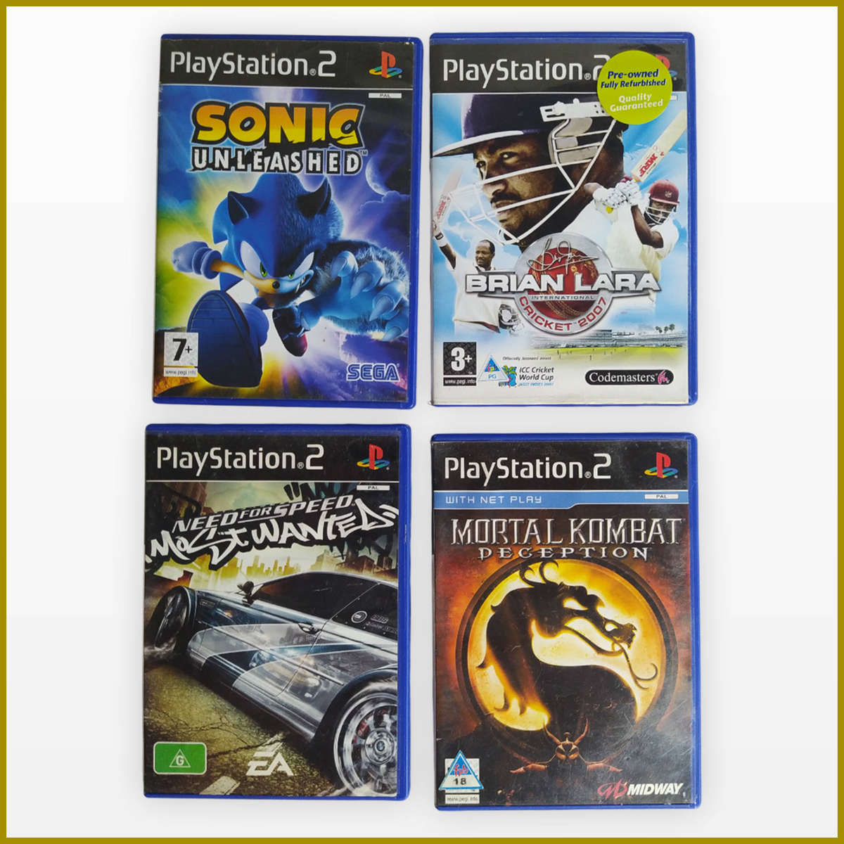 Sony PS2 Game Lot