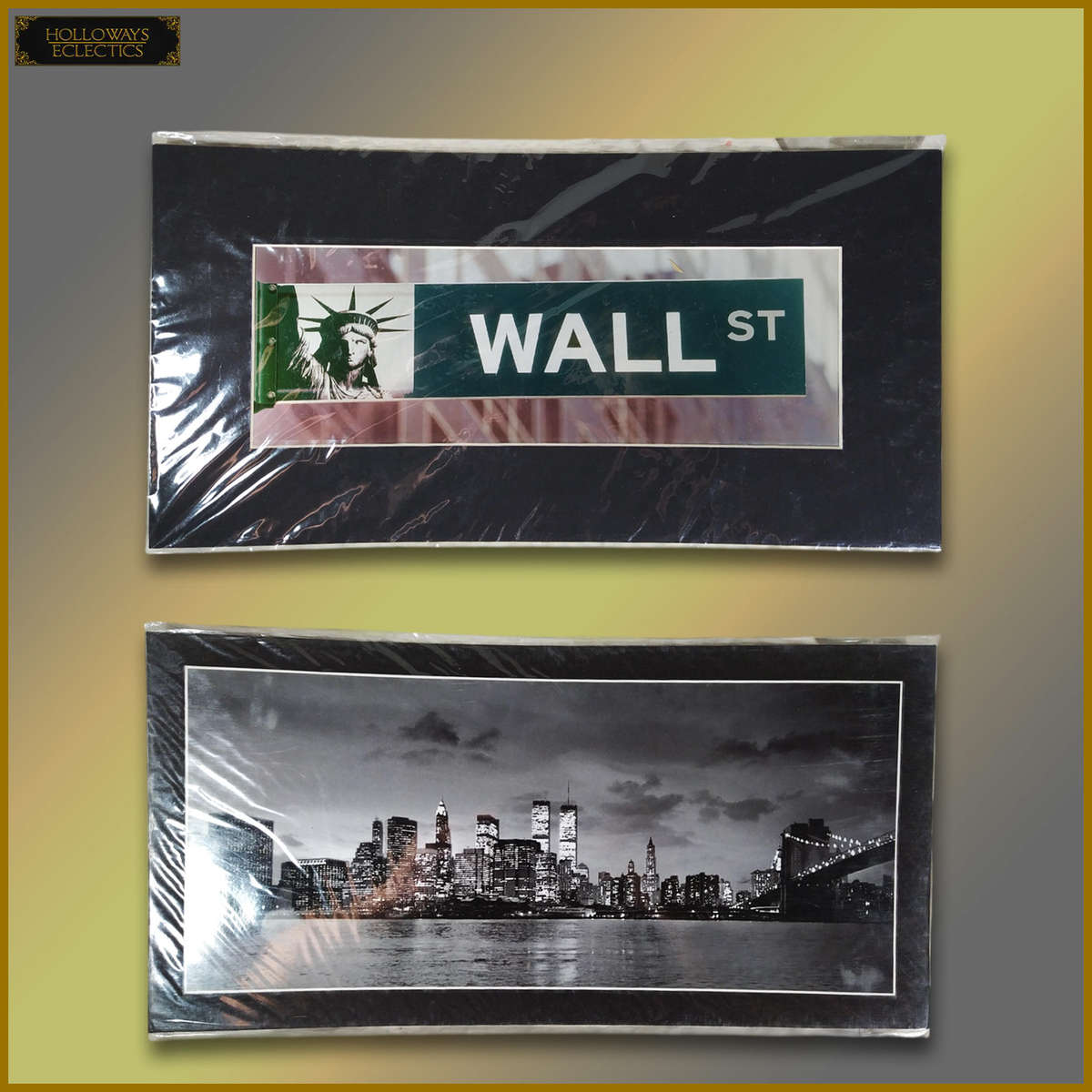 Photographs Of Wall Street And Manhattan