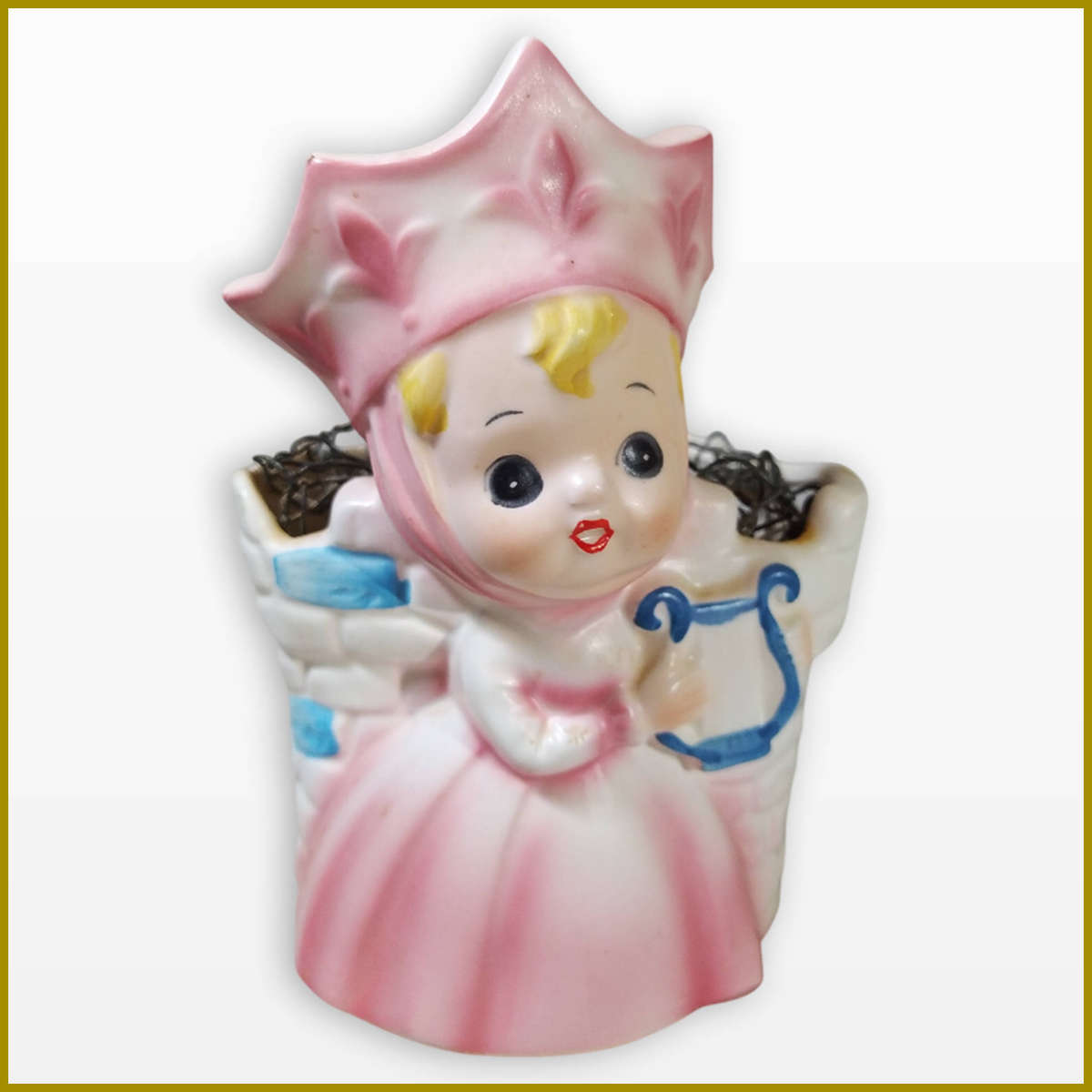 Very Rare Vintage Relpo Samson Import Co Plant Pot