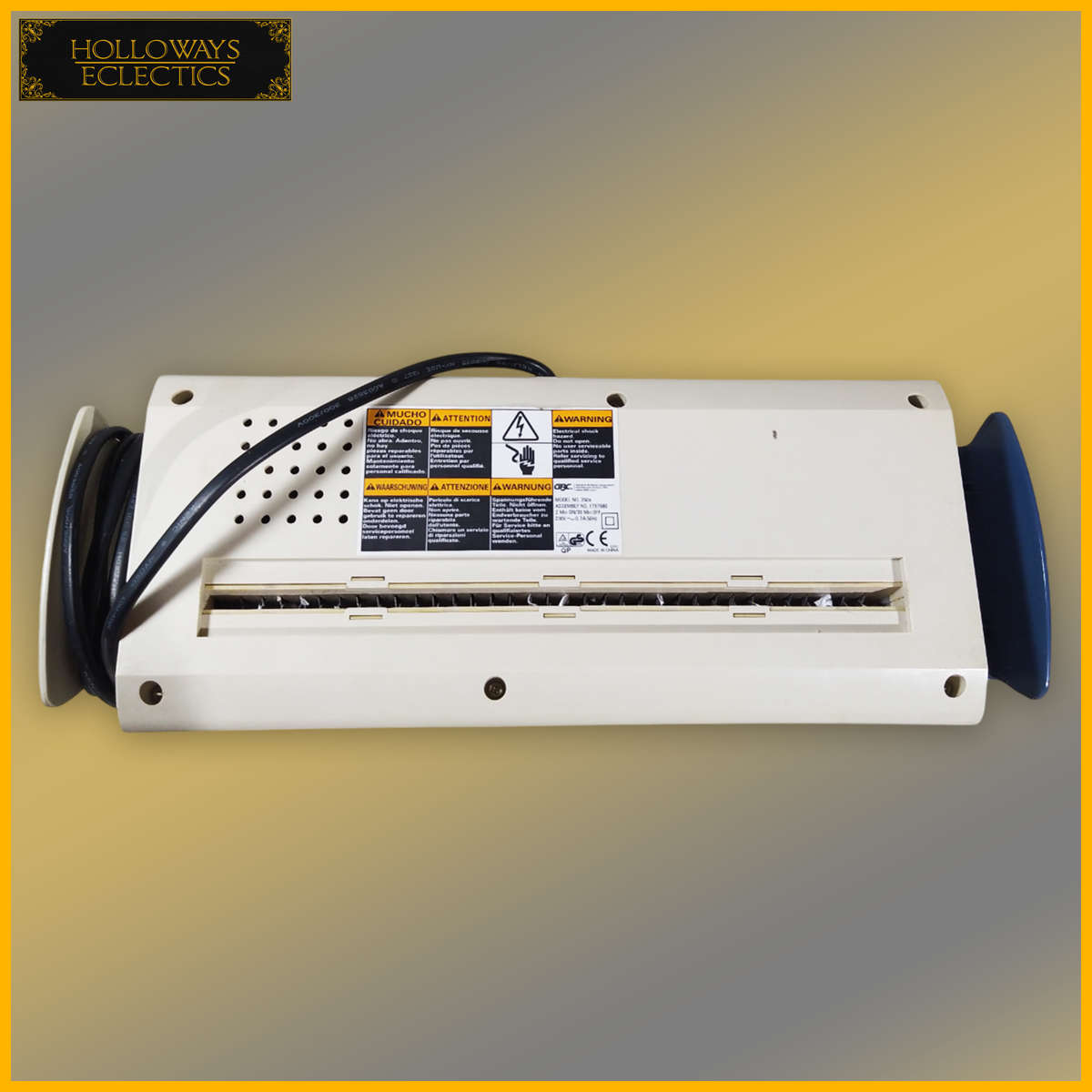 Vintage GBC Shredmaster Paper Shredder