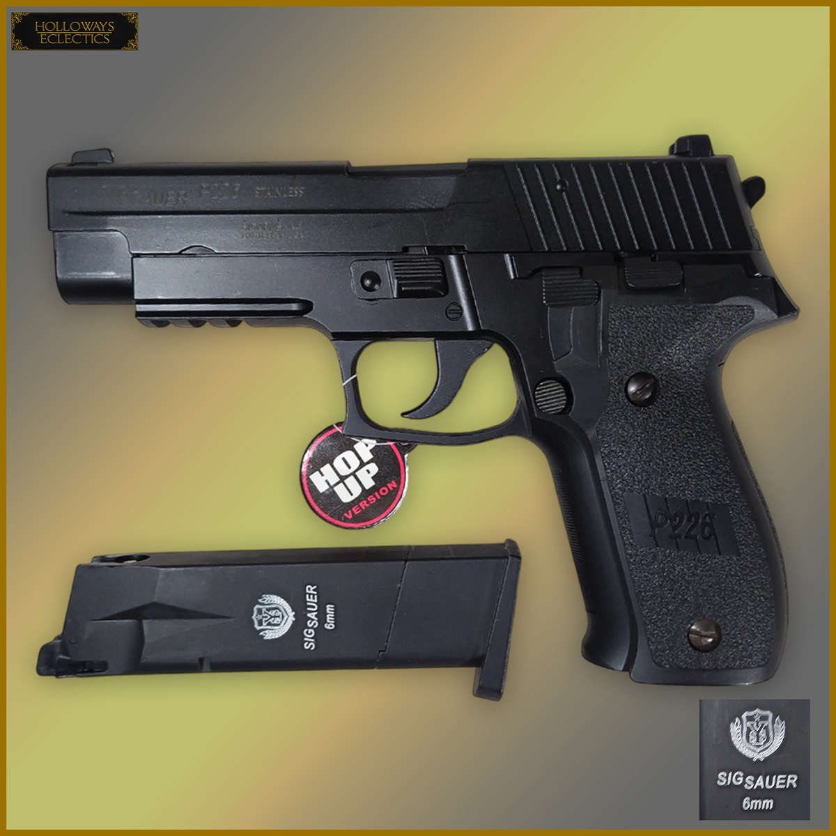 Sig Sauer P226 Hop Up Blowback Hand Airsoft Gun