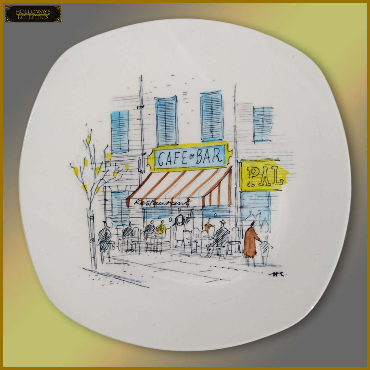 Vintage Midwinter Tea Set