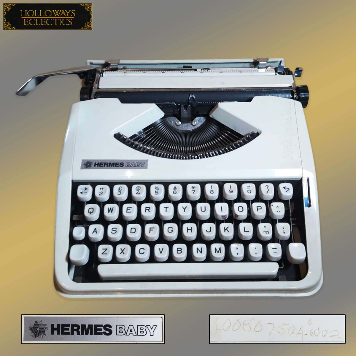 Baby Hermes Typewriter