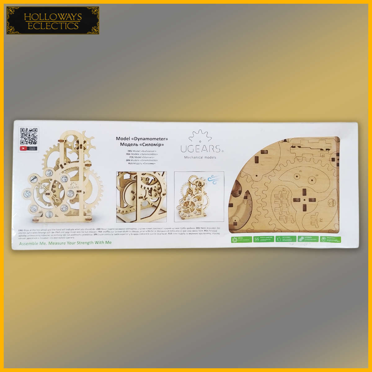 Still Sealed UGEARS Wooden Dynamometer Build