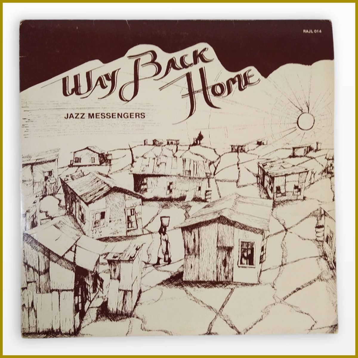 Rare Sipho Gumede Way Back Home Vinyl LP