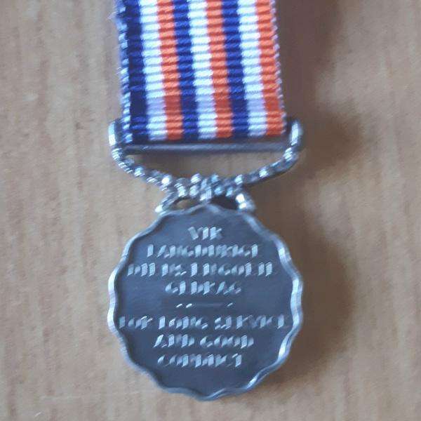 Permanent Force Good Service Medal for Long Service and Good Conduct - Miniature