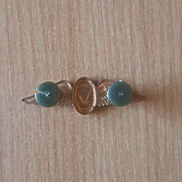 S.A Parachute Staticline Instructor Wing - Mess Dress - Two Pins In Place