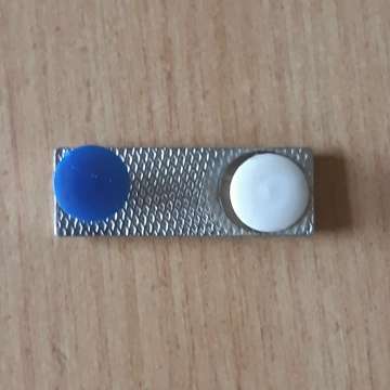 S.A Intelligence Corps Beret Bar With Both Pins In Place - One Pin Replace