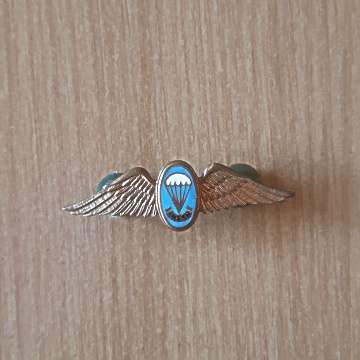 S.A Parachute Staticline Instructor Wing - Mess Dress - Two Pins In Place