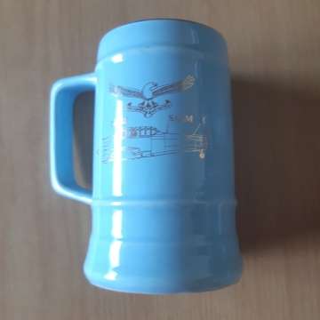 S.A.A.F Light Blue Beer Mug