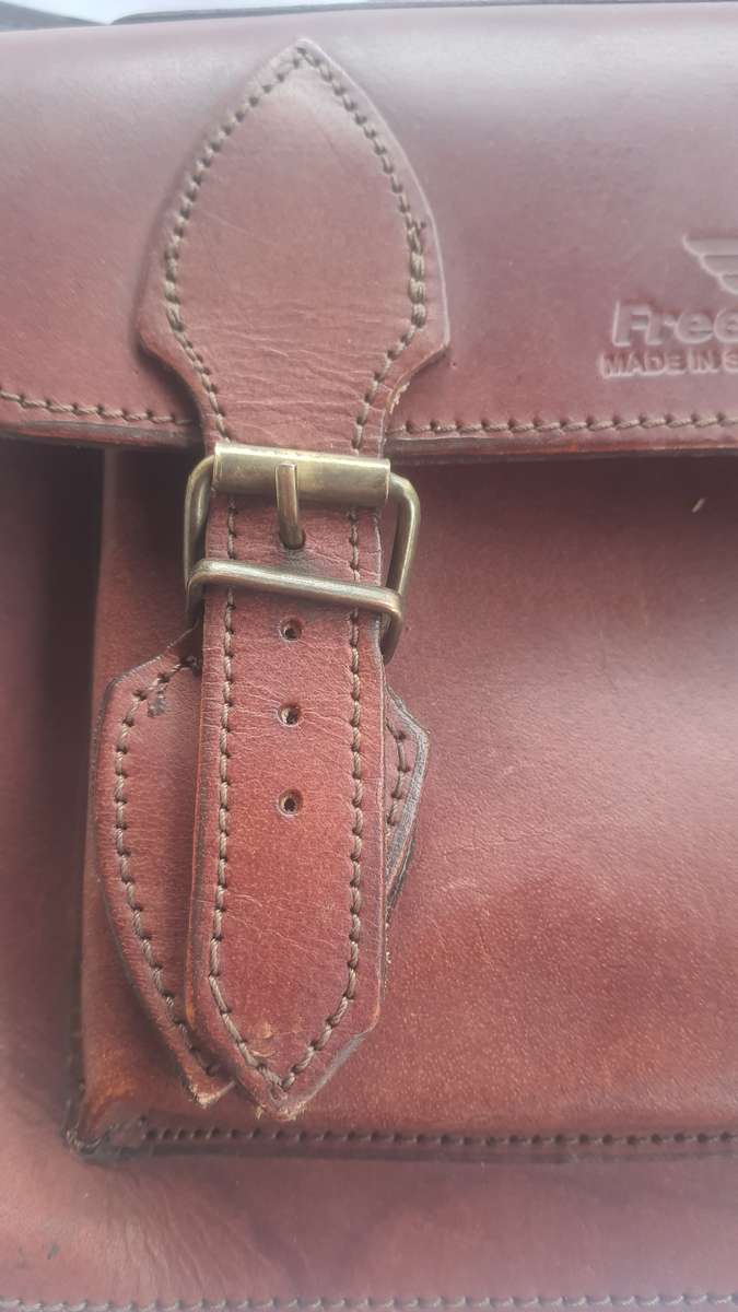 #12 - @KAROO ANTIEK - GENUINE HAND-CRAFTED LEATHER BAG -