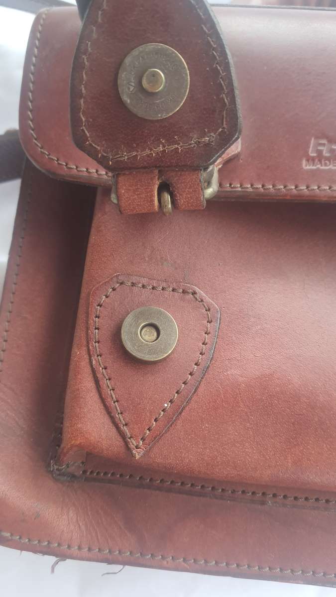 #12 - @KAROO ANTIEK - GENUINE HAND-CRAFTED LEATHER BAG -
