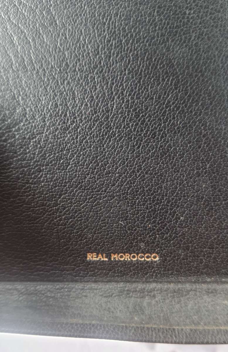 #14 - SCARES OLD JOB LOTT OF BIBLES - ONE WITH MOROCAN LEATHER BINDING