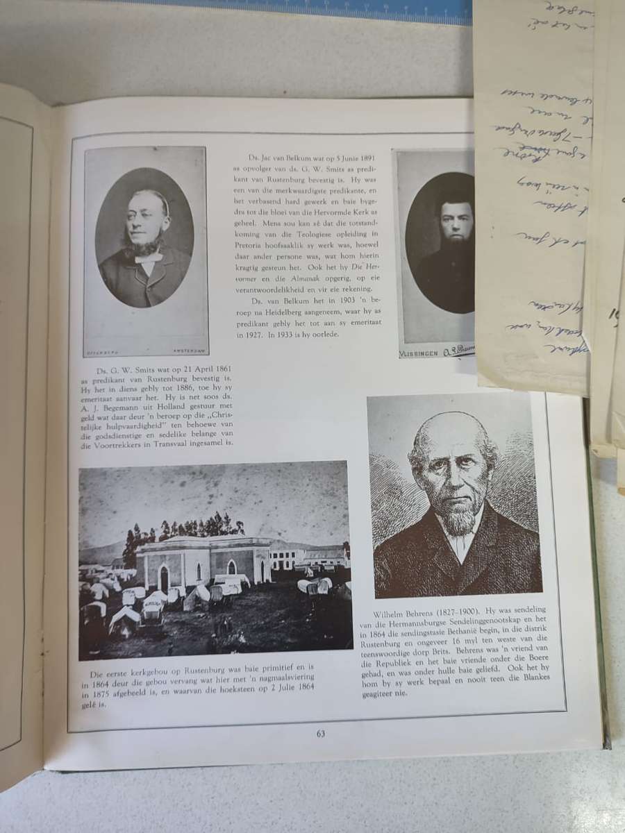 ZA REPUBLIEK AFRICANA - NEDERDUITSE HISTORICAL COLLECTION BOOK - RARE FIND!!!