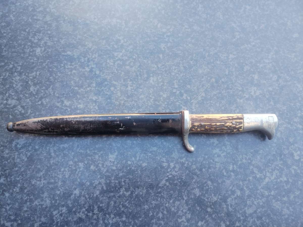 #1 World War 2 German inscribed bayonet - LAST ONE SOLD FOR R21 000.00 - BUY NOW ITS AN INVESTMENT!