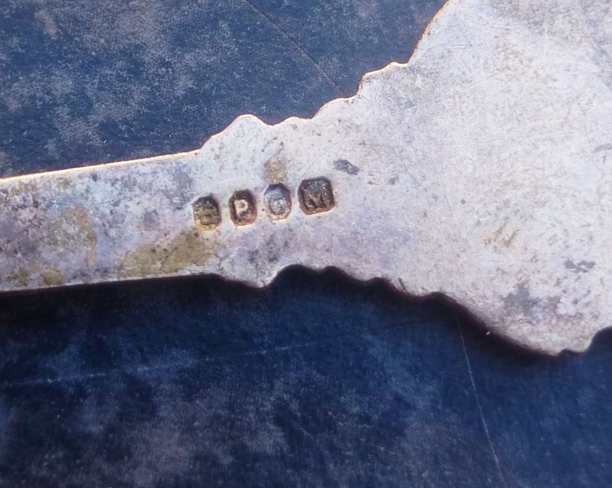 #14 ANTIQUE SILVER CUTLERY UP ON AUCTION