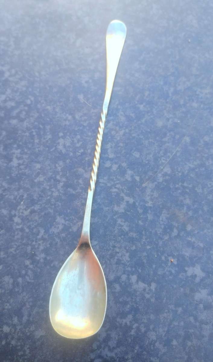 #14 ANTIQUE SILVER CUTLERY UP ON AUCTION