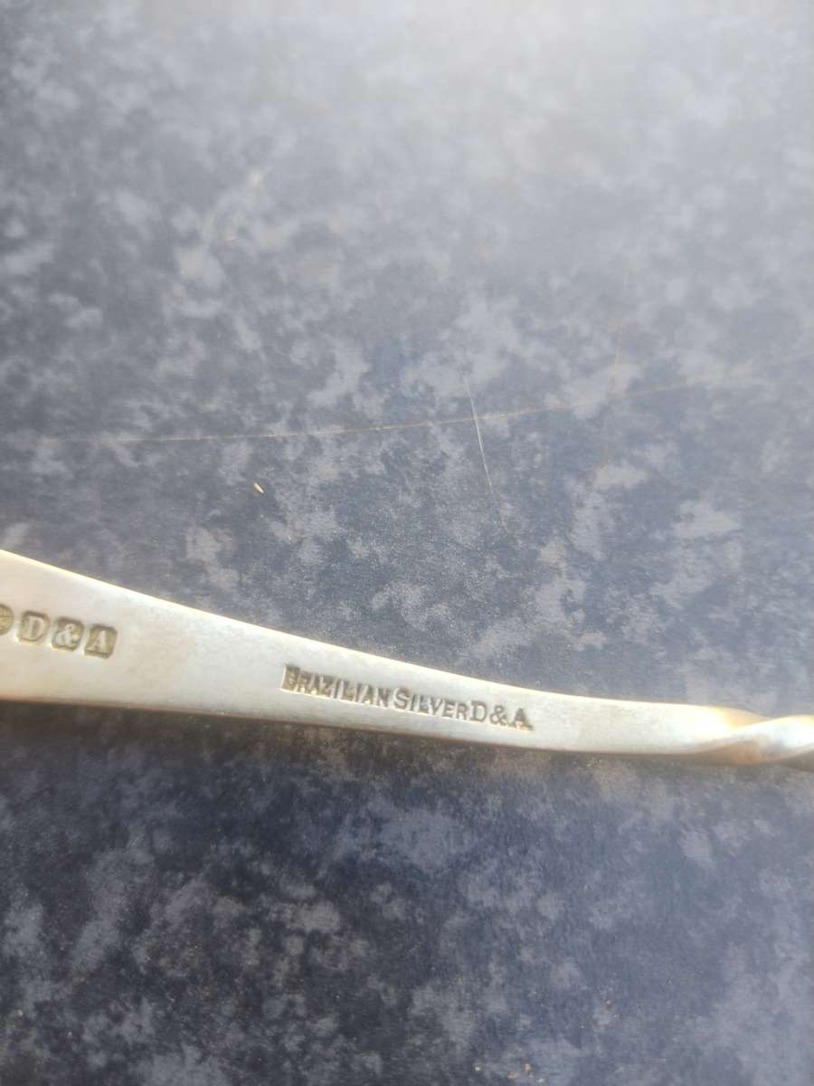 #14 ANTIQUE SILVER CUTLERY UP ON AUCTION