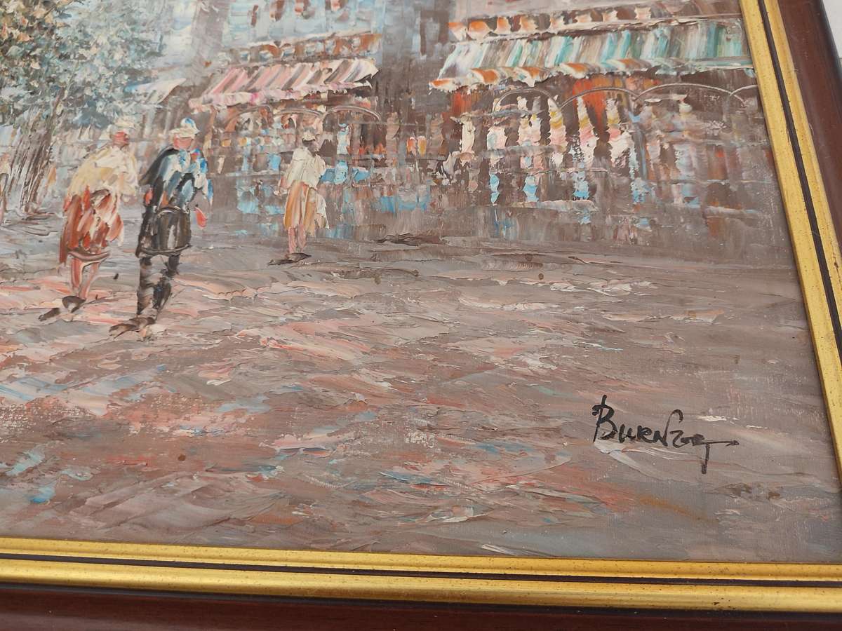 #2 STUNNING C BURNET ACRYLIC  PAINTING !!!!