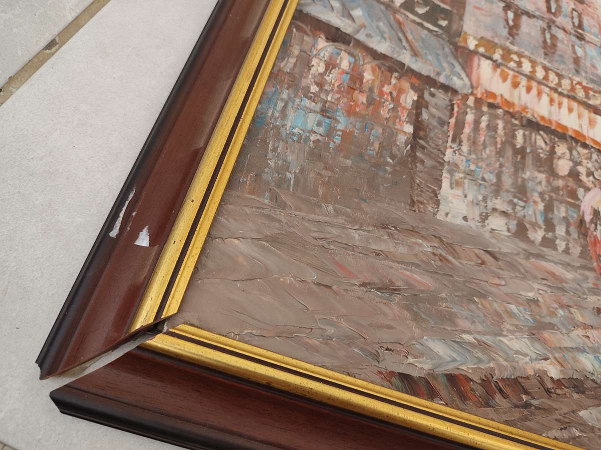 #2 STUNNING C BURNET ACRYLIC  PAINTING !!!!