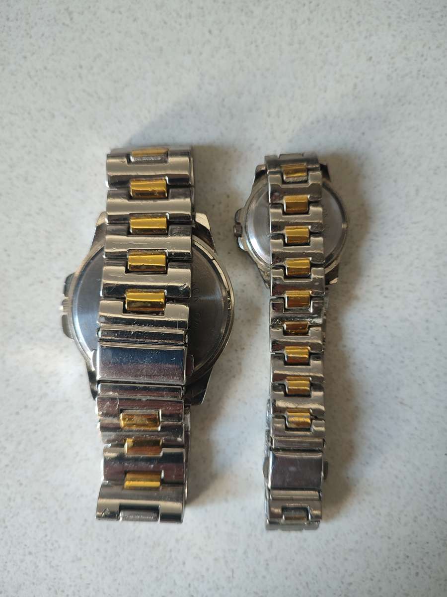 #8 STUNNING HIS AND HERS GENEVA WATCHES UP FOR GRABS !!!