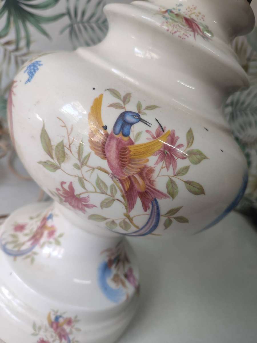 #2 GORGEOUS VINTAGE KEROSENE ELECTRIC TABLE LAMP!