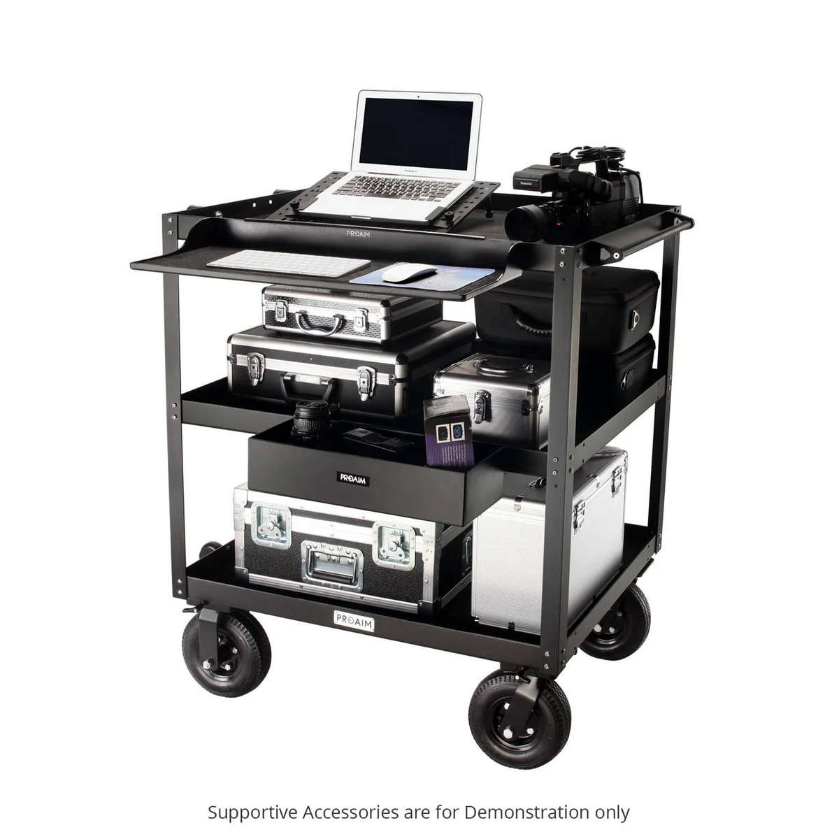 Proaim Bowado 36 Video Camera Cart  Professional Film & Video Equipment Trolley