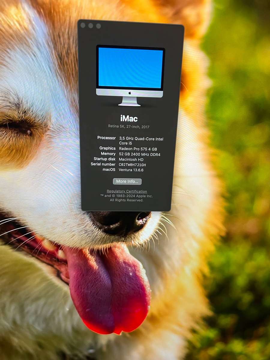 Apple iMac 27 Retina 5K (2017)  1TB Storage