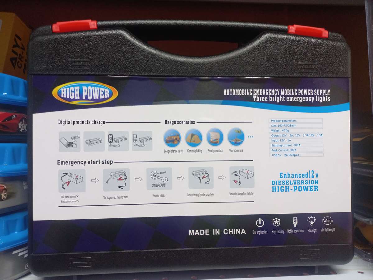 Multi-Function Car Jump Starter