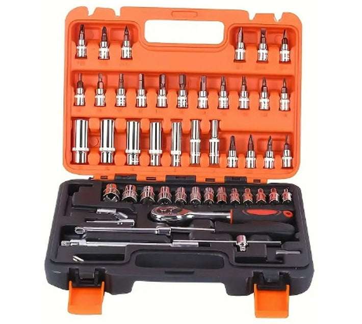53-PCS Combination Repair Tool Set Car 53 PCS Combination Repair Tool Set Car Vehicle Tool Kit