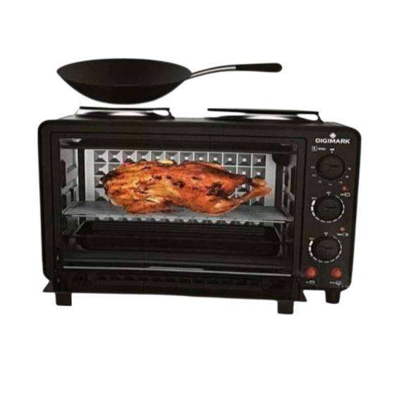 32 Litre Electric Oven With 2 Solid Hot Plates