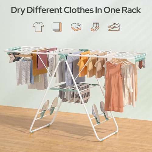 Home Clothes Stand - Washing Line - Foldable Dryer