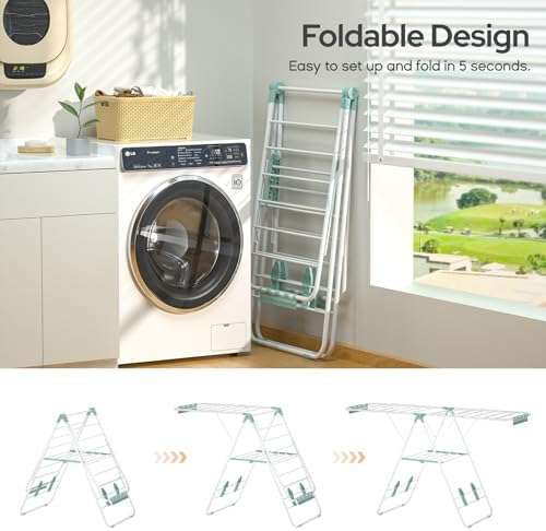 Home Clothes Stand - Washing Line - Foldable Dryer