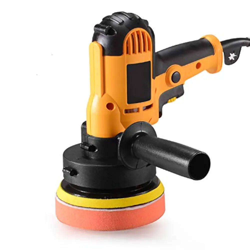 RTRHINOTUNING Car Buffer Electric Car Polisher 110V 6 Variable Speed Portable Polishing Machine with