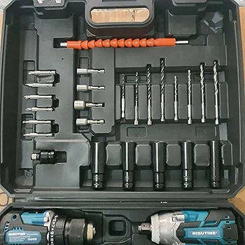 30pcs - Impact Wrench & Drill Combo