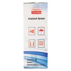 Clinic Gear 16L Knapsack Pressure Sprayer