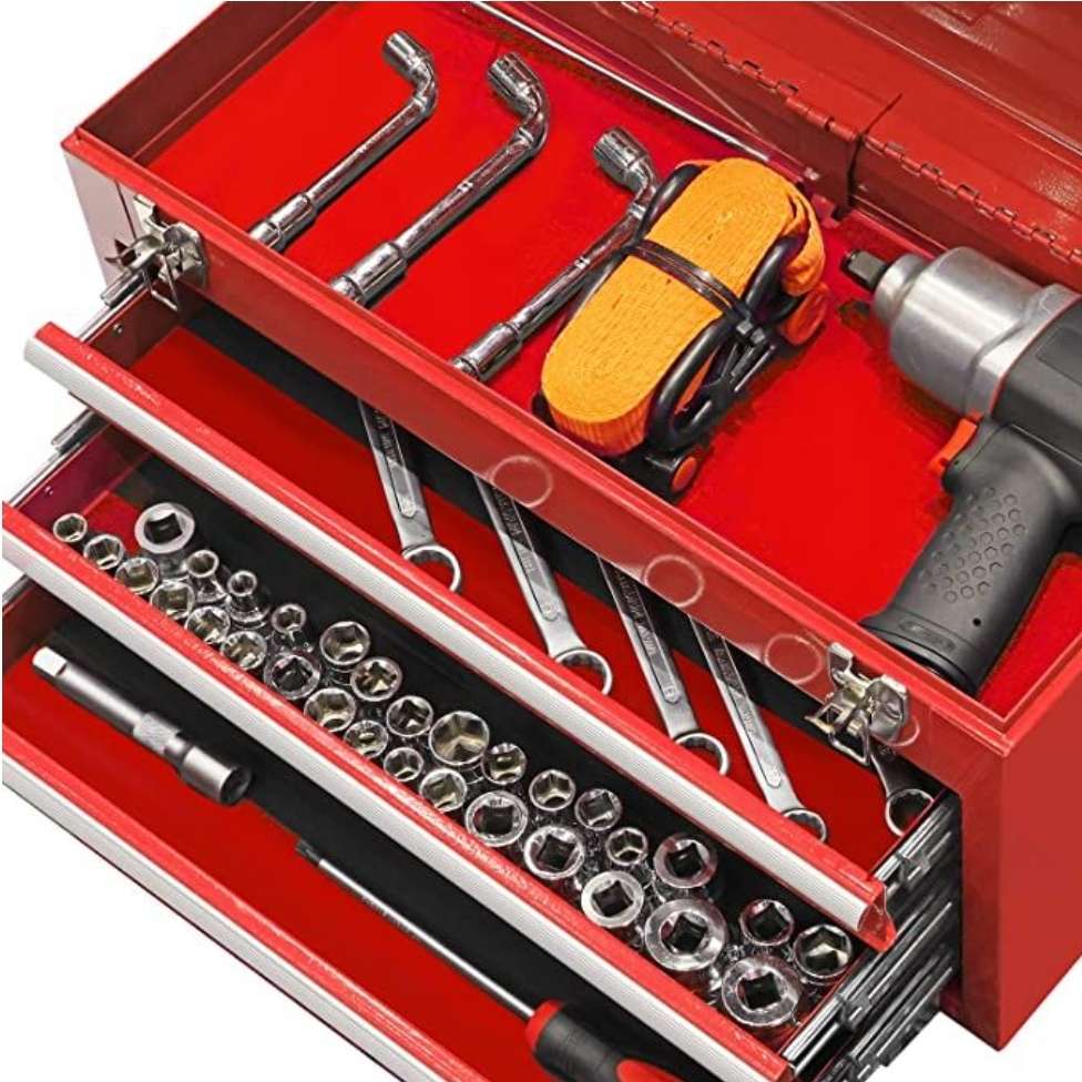 4 Drawers Portable Multi-Functional Toolbox AY150-001