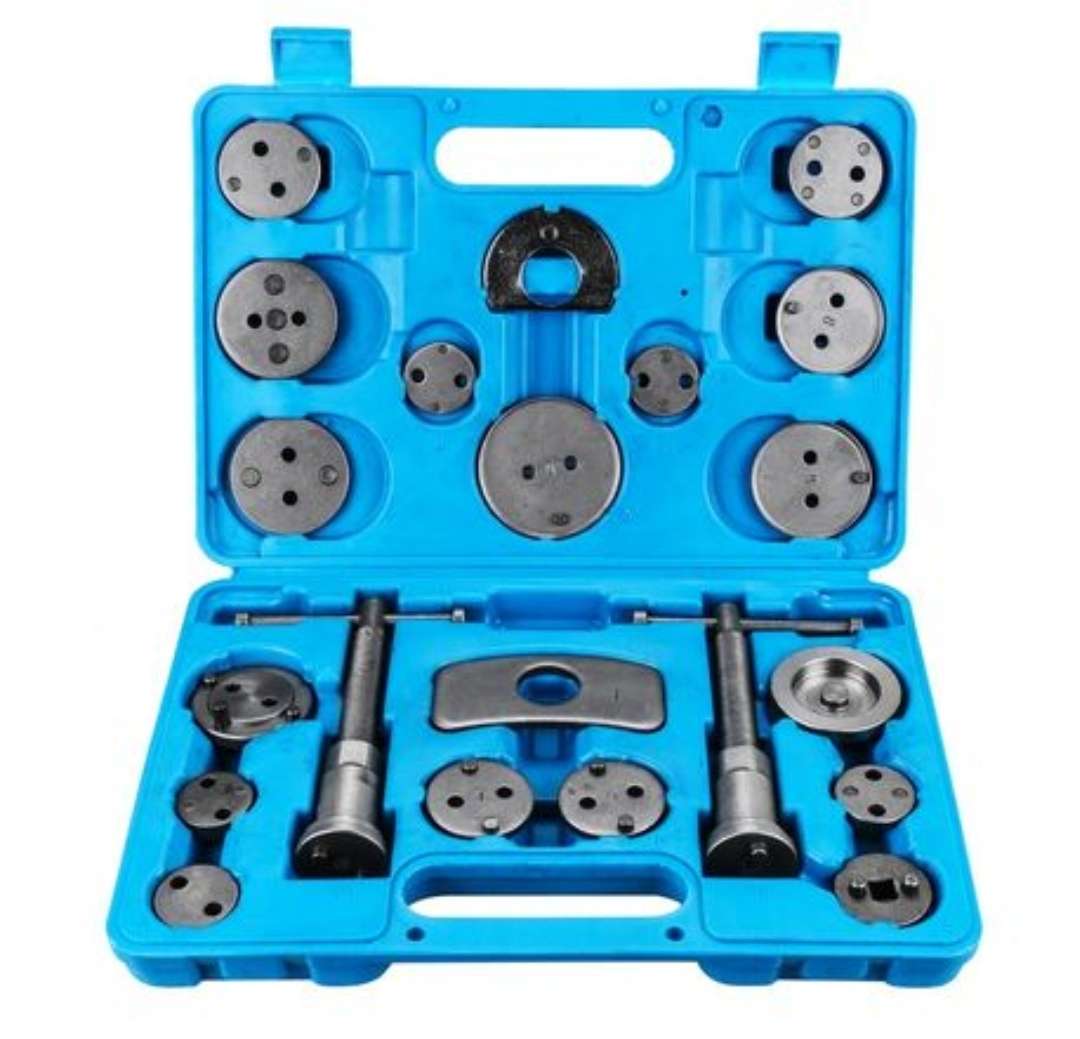 21 Piece Universal Brake Caliper Wind Back Tool Kit Set