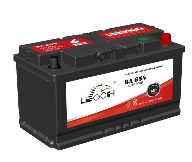 Leoch 12V 88Ah BA658 656A Flooded Maintenances - Car Battery