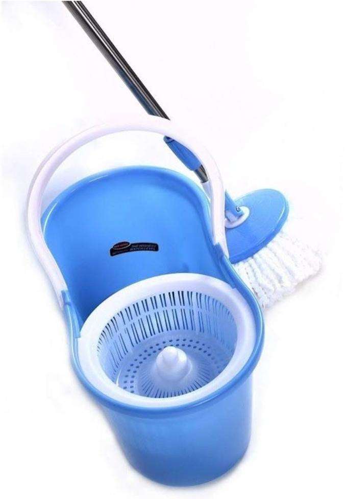 Rotating 360 Spin Mop And Plastic Bucket Set