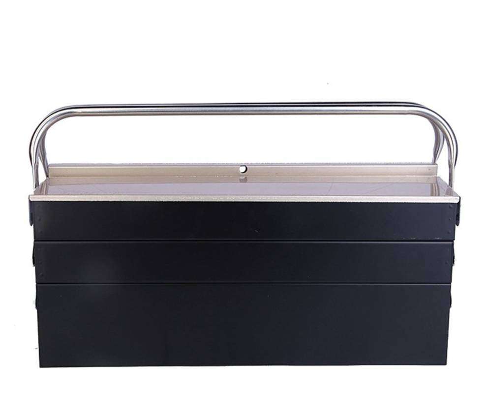 85 Piece Car Repair Tool Box Full Set of Iron Box, Hardware Tools, Black