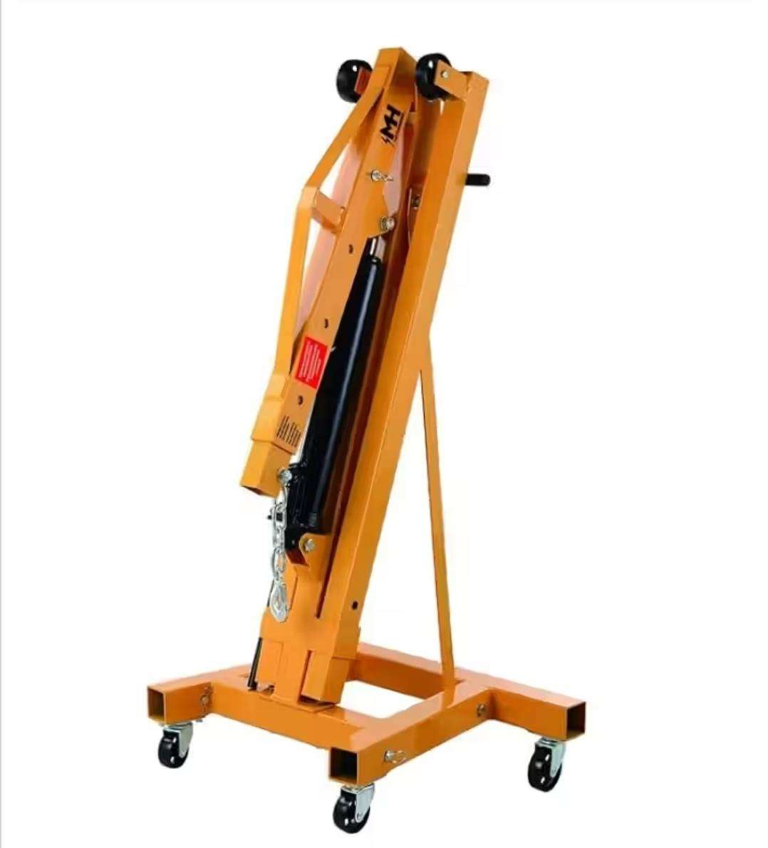 2Ton Folding Engine Crane Engine Hoist Cherry Picker 4400LB Heavy Duty Steel Lift Garage