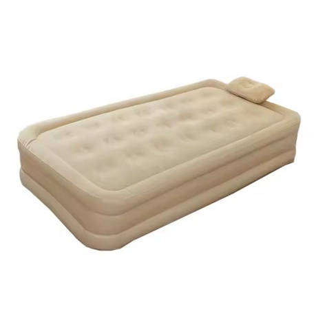 Single-Size Air Mattress Bed, Built-in Pump