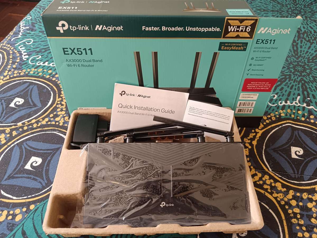 TP-Link Archer AX53 - AX3000 Dual Band Gigabit Router - New Wi-Fi 6 + Xaomi Extender Pro Combo