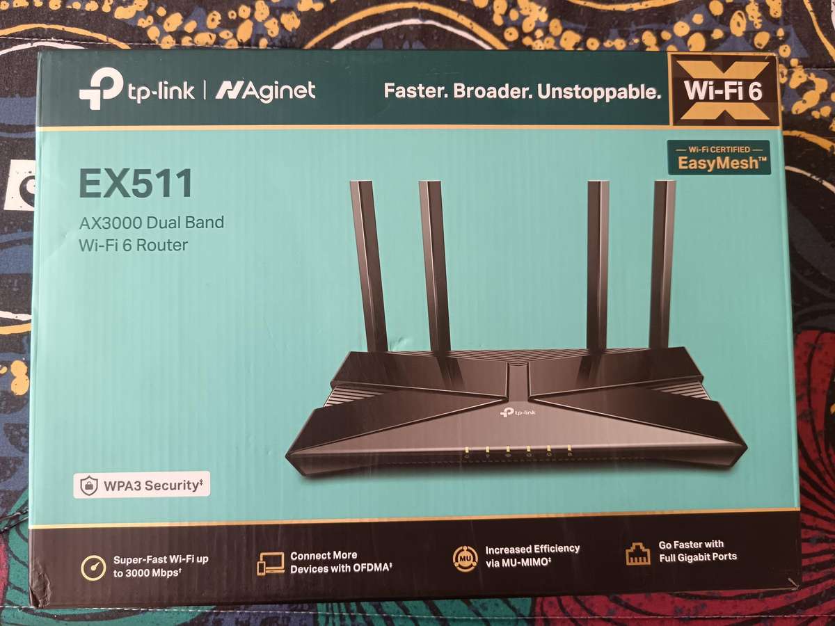 TP-Link Archer AX53 - AX3000 Dual Band Gigabit Router - New Wi-Fi 6 + Xaomi Extender Pro Combo