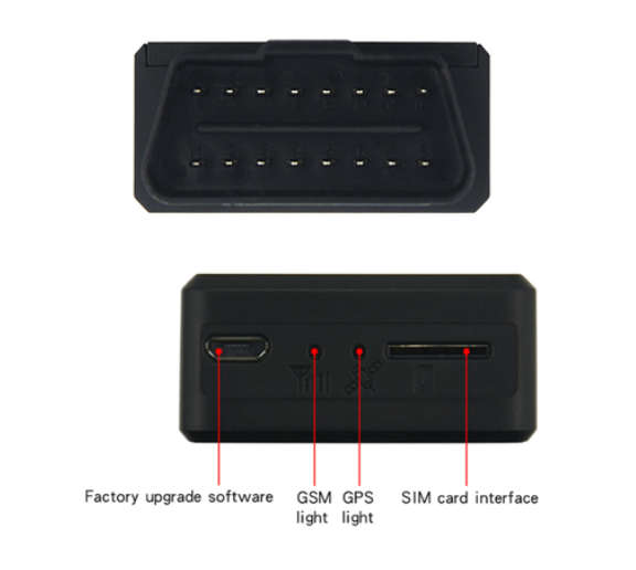 Smart Mini OBD Vehicle Vehicle GPS Tracker - Open Box